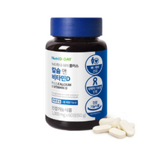 뉴트리디데이 플러스 칼슘 앤 비타민D 60g, 60정 × 1개