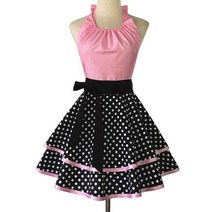 집들이선물 레트로 주방 물방울 무늬 요리 파스텔느낌 신혼 캔버스 신혼부부, (8)