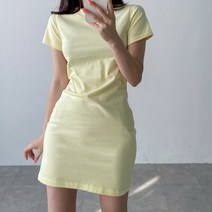 어멜리스 여성용 1+1 편하게 입는 반팔 데일리 원피스 (9color)