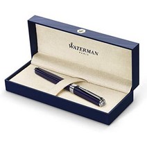 일본직발송 3. WATERMAN 워터맨 공식 엑셉션 슬림 만년필 F 세자 고급 브랜드 선물 블루 래커 ST S0637090, F 미세