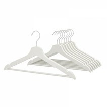 이케아 부메랑 옷걸이 화이트 8개 502.385.42