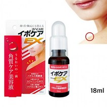 얼굴 목 어깨 스팟 각질 제거 앰플 에센스 묵은 성 발효 세럼 넥케어, 이뽀케아좁쌀종기각질제거앰플18ml