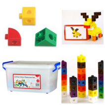 FO_CH EDX 창의수학 링크 멀티큐브블록 종합세트 500P 완구