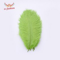 타조털먼지 먼지털이 자연의 아름다움 수입 15-60CM6-24 인치 타조 머리 염색 DIY 액세서리 단추 카니발 의상 액세서리 10 개, 25-30CM 10-12inch, tarmac