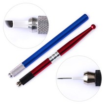 반영구화장머신 - 샤프 엠보 펜대, 1개, 레드