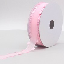 내추럴 웨딩 새틴 리본 선물 활 공예 오간자 테이프 바느질 DIY 트림 레이스 크리스마스 파티 장식 20 야드, [04] 38mm  20Yards, [04] Pink
