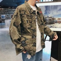 카모 밀리터리 남자 야상 자켓 셔츠 봄신상 바람막이