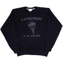 그롭스 파라트루퍼 스웨트 셔츠 - 블랙