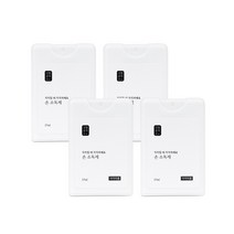 생활공작소 손소독제 17ML, 4개