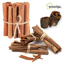 우리가스토리 통계피 원형절단 계피 시나몬스틱 절계피 계피차 시나몬, 사각 절 계피 500g×1봉