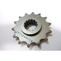 일본직발송 10. JT 스프로킷 JT SCM 프론트 스프로킷 14T 호넷 250 VTR250 F 제루비스 JADE (제이드) V, ONE SIZE, One Color