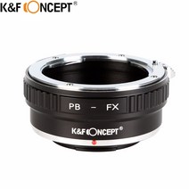 카메라 렌즈 어댑터 랜즈 어댑타 K & F CONCEPT 카메라 렌즈 마운트 어댑터 링 Praktica B PB 렌즈에 적합-Fuji FX Fujifilm X-마운트 바디, 단일옵션