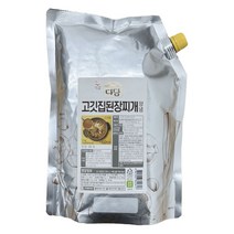 다담 고깃집 된장찌개 양념, 2kg, 1개