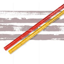 타투 디자인펜슬(블랙/레드) 2종택 반영구화장재료, 01_블랙