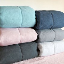 헬로베딩 시어서커 솔리드 누빔 토퍼 (요토퍼), 04.그레이