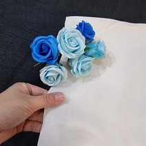 명주(실크) 100% 국내산 아이보리 1마, 살풀이