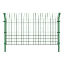 기둥 메쉬휀스 안전휀스 철조망 펜스 울타리, 1.5m 높이-와이어 직경 5.0mm, 1개