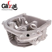 Glixal GY6 50cc 80cc 47mm 실린더 헤드 Assy 스쿠터 모 페드 ATV 139QMA 139QMB 엔진 용 64mm 밸브 포함, 1개
