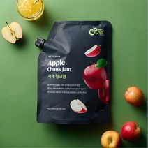 오트리 사과 청크잼 1kg, 옵션선택:본품