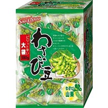 그린피스 와사비향 380g 톡쏘는 와사비맛 그대로 완두콩과자 스낵 사무실 탕비실 간식