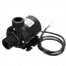 진공펌프 800lh 워터 펌프 35m dc1224v 태양광 브러시리스 모터 잠수정 물, 블랙 dc 12v 3m