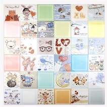 타일닷컴 95x95 북유럽 핸드메이드 타일(벽 바닥타일), 10. 북유럽 키즈 그림(랜덤발송), 10장