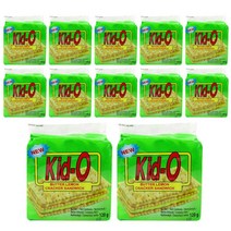 키드오 버터레몬 크래커 샌드위치, 120g, 12개입