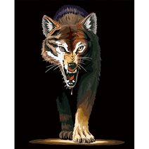 투코비 DIY 유화그리기 40x50 용맹한 호랑이 5592