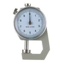 0.1mm 다이얼두께측정기 측정공구 두께게이지, 옵-션이_없는_상품