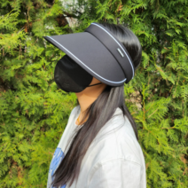 해피쇼핑 데일리 다가려 썬캡 햇빛 여름 챙넓은 햇빛가리개 골프 모자