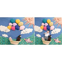 신생아 본아트 50일 100일셀프촬영 스튜디오 아기 사진 배경지, 상세페이지 참조, 상세페이지 참조, X2타입