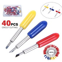 페이퍼커터 재단기 라운더 책절단기 커팅기 커터 40pcs 304560도 블레이드 cricut 절단 플로터 롤랜드 절단기 밀링 라우터 용 비닐 블레이드