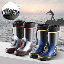 스파이크 갯바위 낚시장화 민물 바다 미끄럼방지 낚시화 선상 신발, 2XL, 옐로우