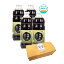 산야초효소 발효액/ 디톡스 효소다이어트/ 4병(4000ml)+귀리선식1box+눈금보틀350ml 예쁨닷컴