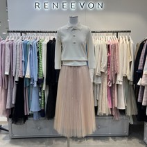 레니본 레이스플리츠샤스커트(RSS1120 73)