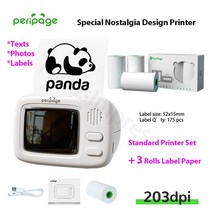 택배 송장 프린터 미니 핸드 포스트잇 라벨기 기계 새로운 글로벌 버전 프린터 인치 당 점 휴대 사진 미니, 06 Add 3 rolls paper