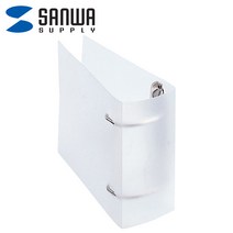 SANWA FCD-RG36CLN 파일형 CD/DVD 케이스 세트(36매x2/클리어) + 부직포 케이스 50매