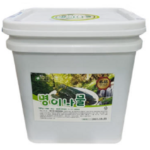 명이나물장아찌 10Kg 업소용 삼겹살구이필수 장어구이필수 한우구이필수품 반찬 바베큐필수품 식자재, 1개