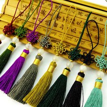 옥노리개(금색/적갈색/카키색), 적갈색