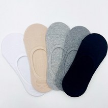 여성 발등 쫀쫀 늘어남 적은 고퀄리티 데일리 페이크삭스 덧신양말 7켤레