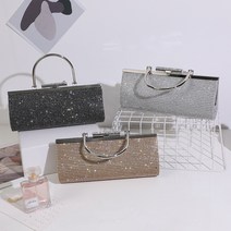 스타일 뉴타입 디너파니백 주얼리장식 트렌드 핸디백 리쉬 클러치백