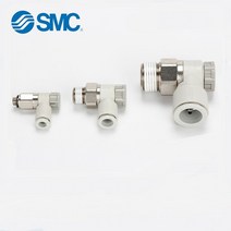 SMC 엘보 유량 제어 밸브 피팅 AS1201F/AS2201F/AS3201F-M5/01/02/03-04A/06A/08/10SA, 18 AS2211F-02-04SA