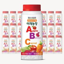 파스퇴르 100%유기농 야채농장 ABC주스190ml, 27개