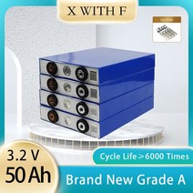 인산철 배터리 밧데리 골프 카트용 충전식 리튬 철 오프로드 오프 그리드 태양광 Li, 4.48Pcs