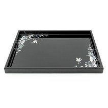 나전칠기 송학 자개쟁반