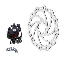 산악 도로 자전거 자전거 용 스테인레스 스틸 160mm 도로 사이클링 로터가있는 전면 및 후면 캘리퍼 디스크, 설명, 알루미늄