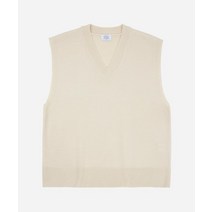 레테르코모 시티보이 브이넥 니트 베스트 조끼 _아이보리 CITYBOY KNIT VEST_아이보리