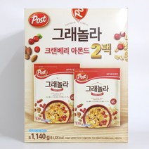 시리얼 포스트 그래놀라 크랜베리 아몬드 1.14kg, 1개