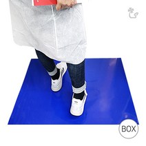 (스티키 매트 BOX) 국내산 클린매트 먼지 제거 접착 시트, 스티키매트, 1박스(10매트)
