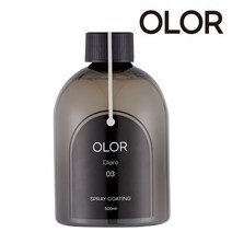 현대모비스 OLOR 셀프 유리막 코팅제 물왁스 500ml 클라로